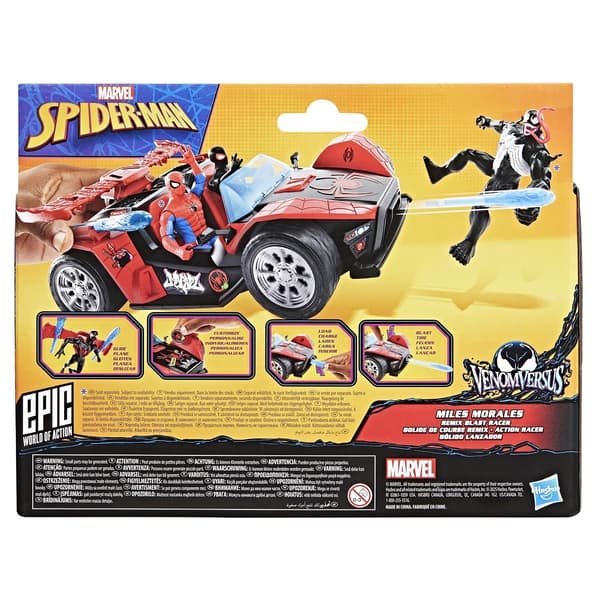 Marvel Spider-Man Venomversus Miles Remix Blast Racer