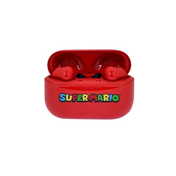 Super Mario Hodetelefon In-Ear TWS Rød