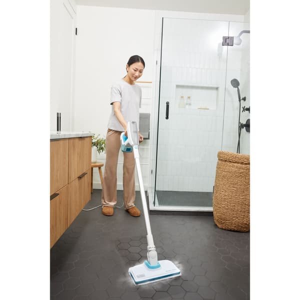 BLACK+DECKER Ångmopp 1500W Steamsystem 8st Tillbehör