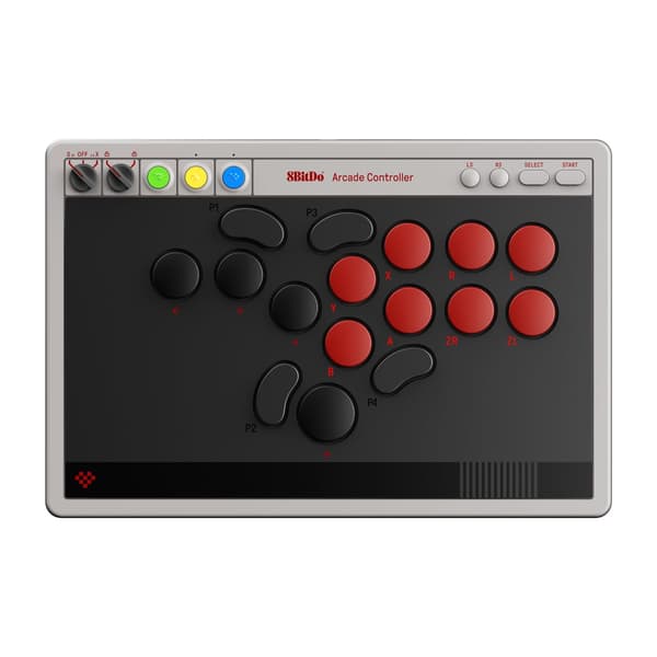 8Bitdo Arkadkontroll - Grå