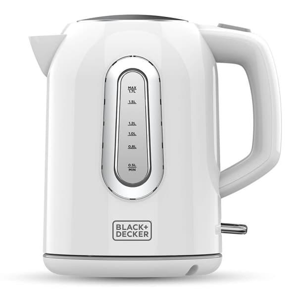BLACK+DECKER Vattenkokare 1,7L Vit