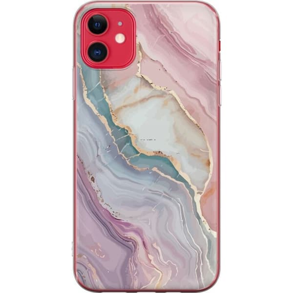 Mobildeksel til Apple iPhone 11 med Marmor motiv