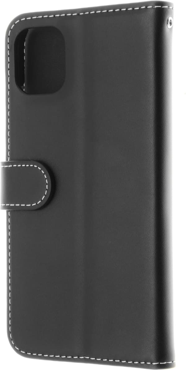 Insmat Exclusive Flip Case lompakkokotelo, iPhone 11, musta