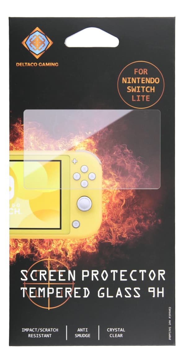 DELTACO GAMING screen protector, Nintendo Switch Lite, 0.33 mm, 9H