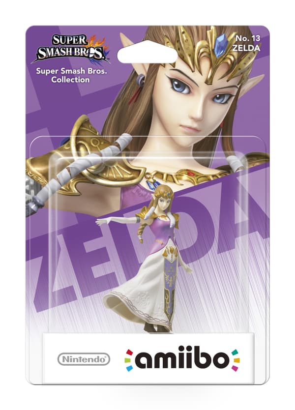 Nintendo Amiibo-figuuri Zelda (Super Smash Bros.)