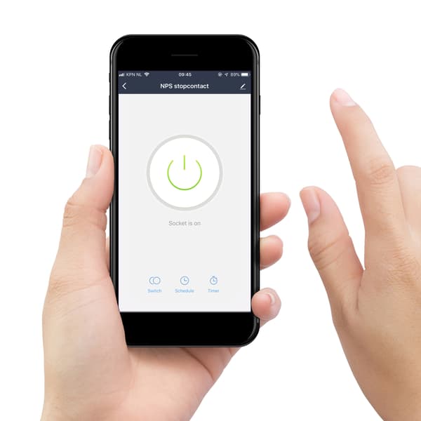 Alecto Smart Wi-Fi-plugg 16A 3680W 3-pakning Hvit