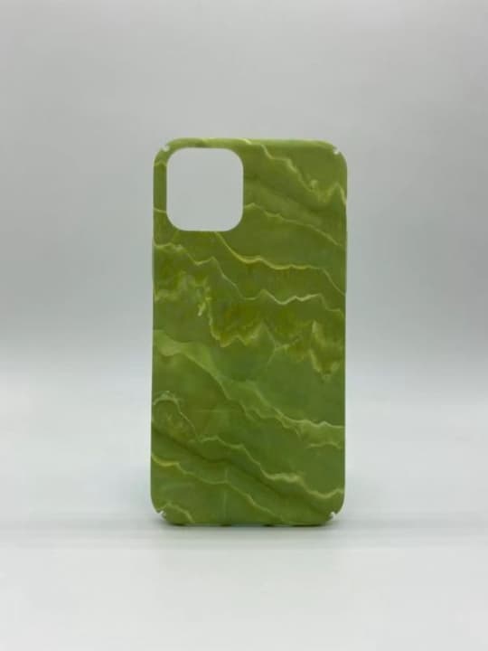 Marmor-etui med grønn marmor til iPhone 11 Pro Max