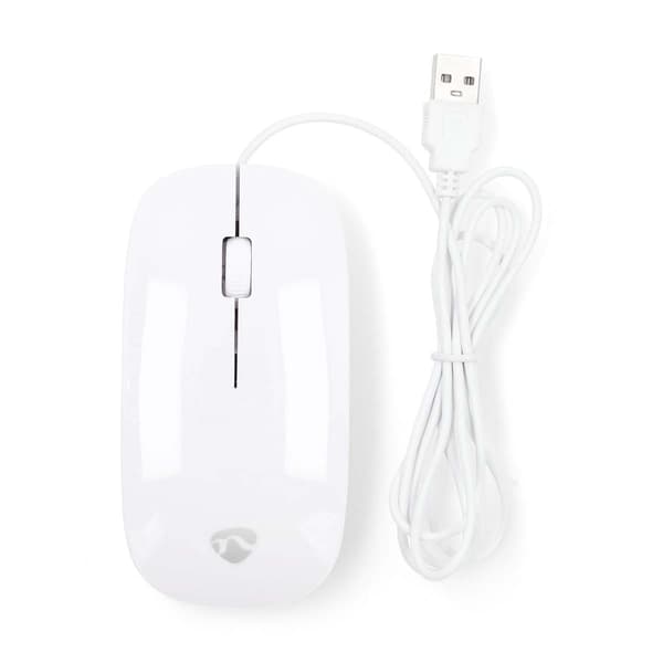 Nedis Mus | Kabel | 1000 dpi | Antal knapper: 3 | Til begge hænder