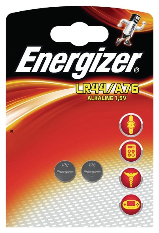 Energizer Alkaline batteri A76/LR44 1.5V 2-pack (623055)