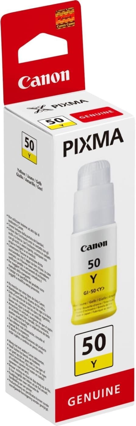 Canon GI-50Y sort flaske, gul