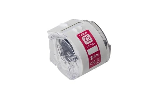 Brother CZ-1004 etikett-tejp Vit