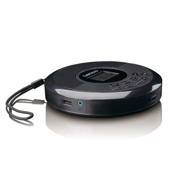 Lenco Discman med Bluetooth® och inbyggda högtalare