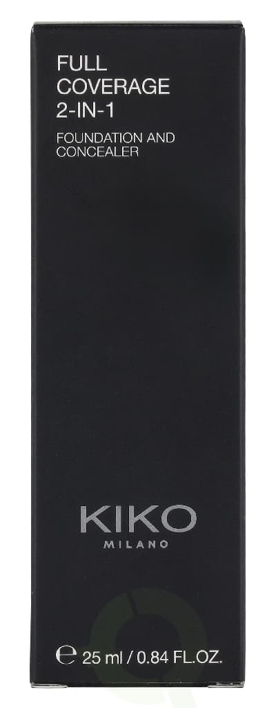 Kiko Milano Full Coverage 2 In 1 Foundation & Concealer 25 ml WR30