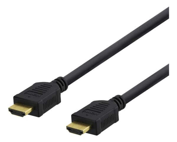 DELTACO High-Speed HDMI kabel, 7m, Ethernet, 4K UHD, sort