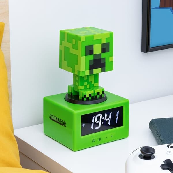 Paladone Minecraft – Väckarklocka med Creeper-ikon