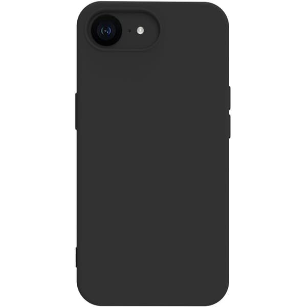 Celly Cromo Soft rubber case iPhone 17e / 16e Svart