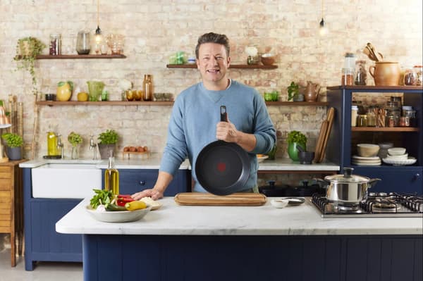 Jamie Oliver Everyday Kitchen Stegepande 28 cm rustfrit stål