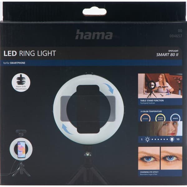 Hama Ringlys "Smart 80 II" Sæt til Smartphones