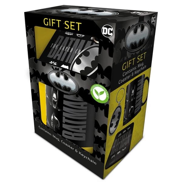 Pyramid International BATMAN GIFT SET (MUG, COASTER & KEYCHAIN)