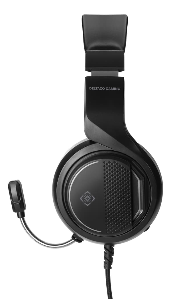 DELTACO GAMING Headset for XBOX Series X / S, 2m cable, 40mm element, black