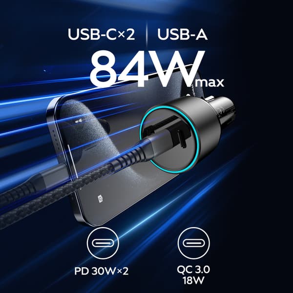 FoneKit Travel 84W billader