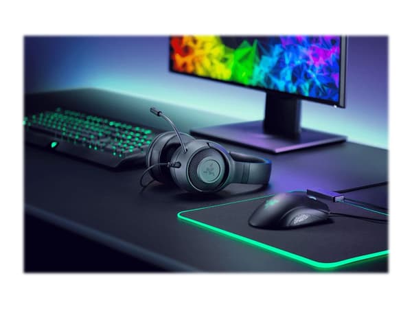 Razer USA Razer Kraken X Lite Kabling Headset Sort