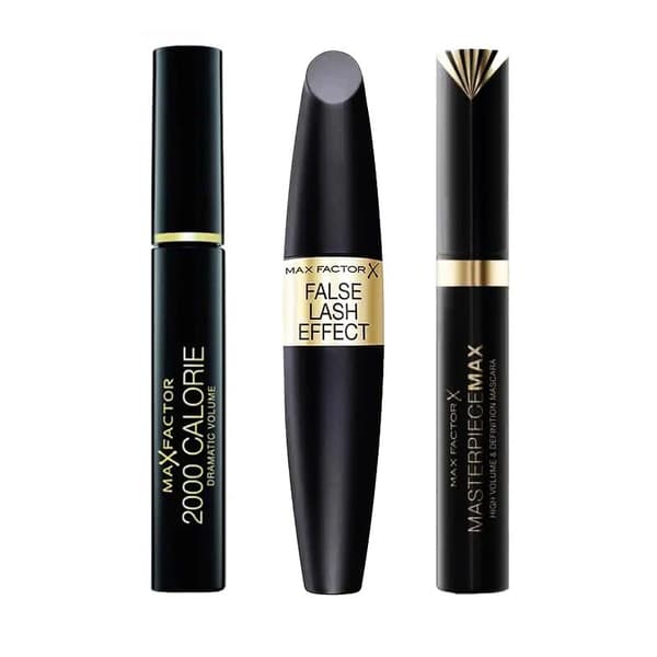 Max Factor 3-pakning Mascara Mix 2000 Calorie + False Lash Effect + Masterpiece Max