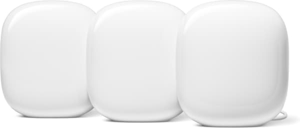 Google Nest WiFi Pro WiFi 6E Mesh-system, 3-pack