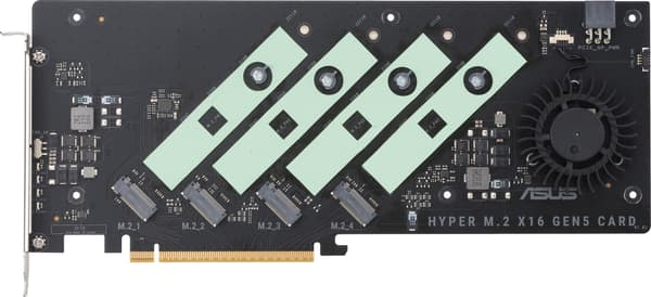 ASUS Hyper M.2 x16 Gen5-kortadaptere