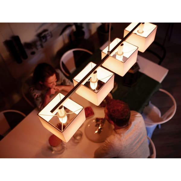 Philips Hue White Ambiance E14 lysekrone 2-pakning