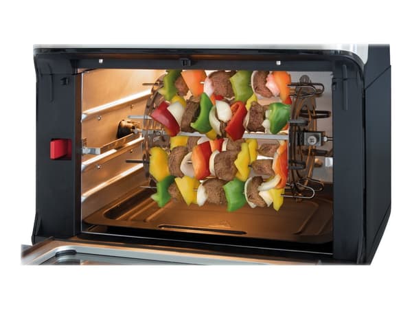 ProfiCook PC-FR 1200 H Airfryer 1500W Rustfrit stål/sort