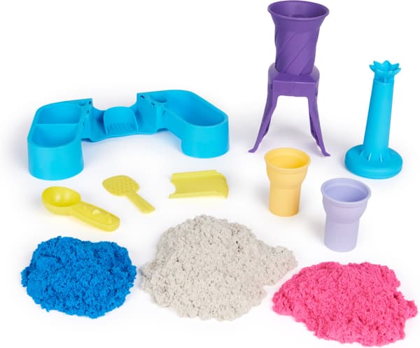 Kinetic Sand Soft Serve Station - jäätelöleikkisetti