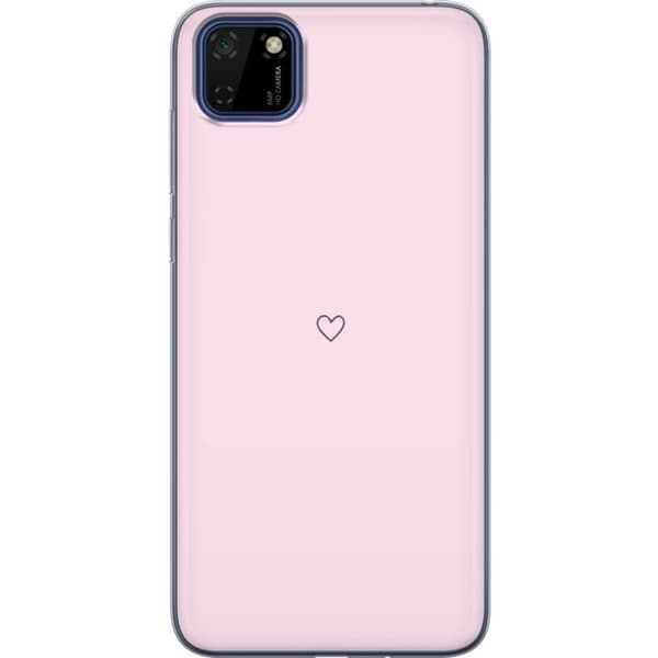 Mobildeksel til Huawei Y5p med Hjerte motiv