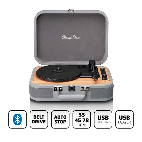 Lenco Platespiller med Bluetooth® og USB-spiller/opptaker
