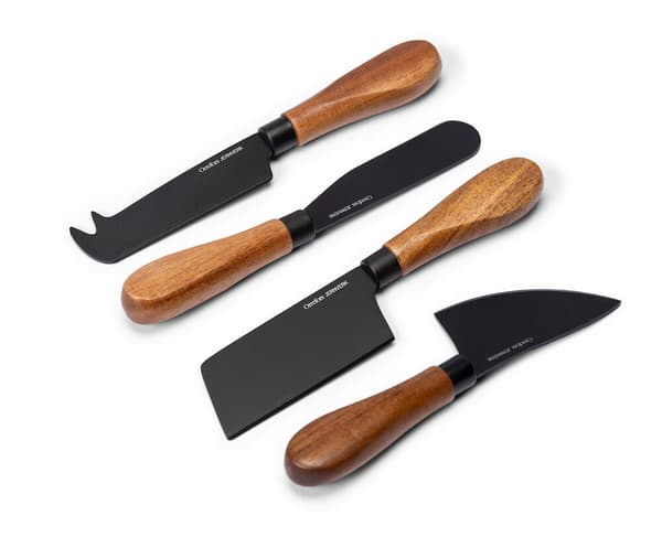 Orrefors Jernverk Juustoveitset 4-pack, musta