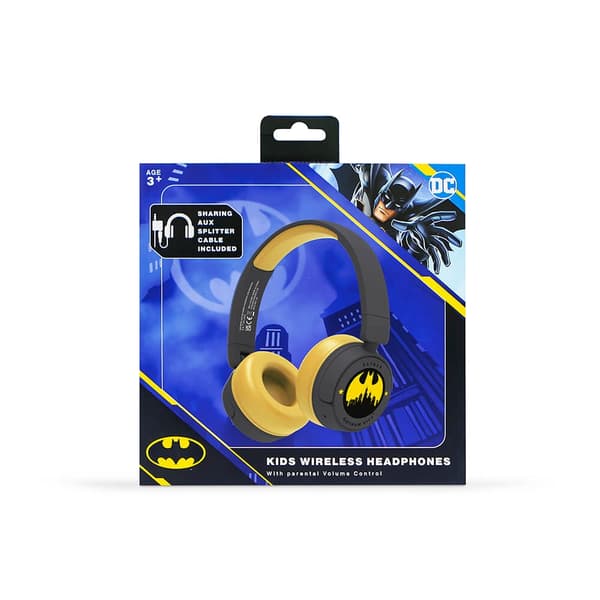 BATMAN Hodetelefon On-Ear Junior Trådløs 85dB/95dB