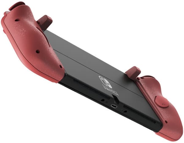 Hori Split Pad Compact -spelkontroll, röd, Switch / Switch OLED