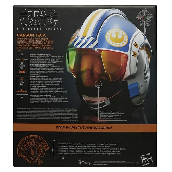 Star Wars Musta sarja Elektroninen kypärä Carson Teeva