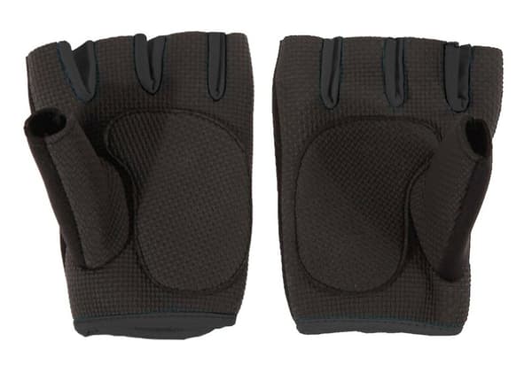 Sporthandskar/träningshandskar, Svart, Large