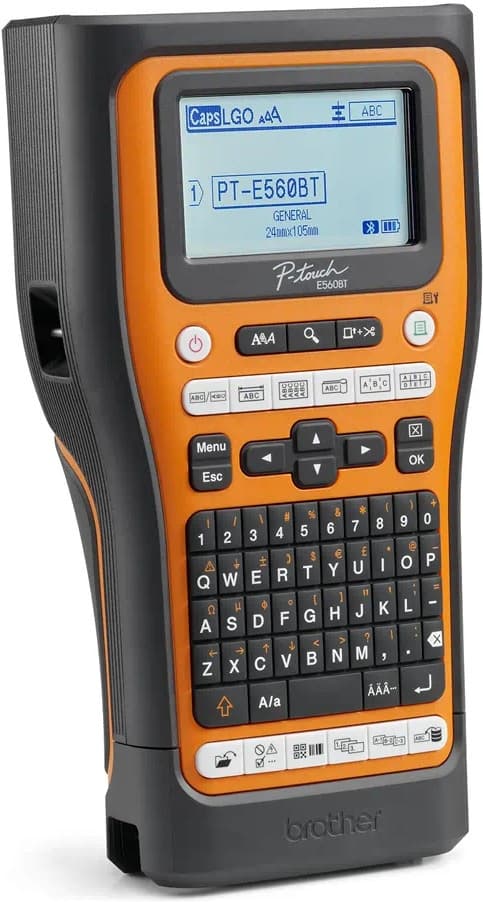 Brother PT-E560BTVP Pro-tarrat-printersæt