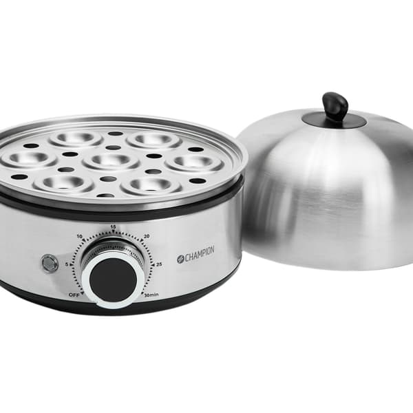 Champion Äggkokare Timer 7 Ägg EB600 Rostfri