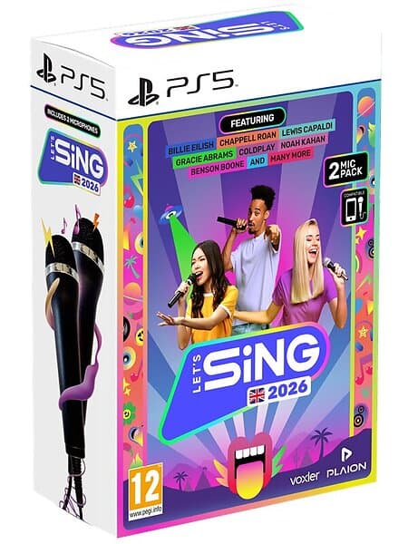 Let's Sing 2026 (2-mic) (PS5)