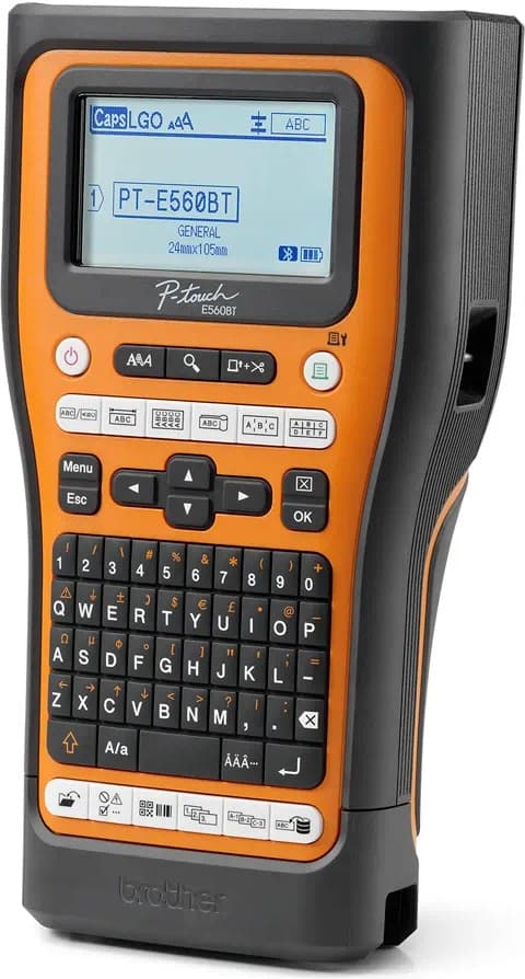Brother PT-E560BTVP Pro-tarrat-printersæt