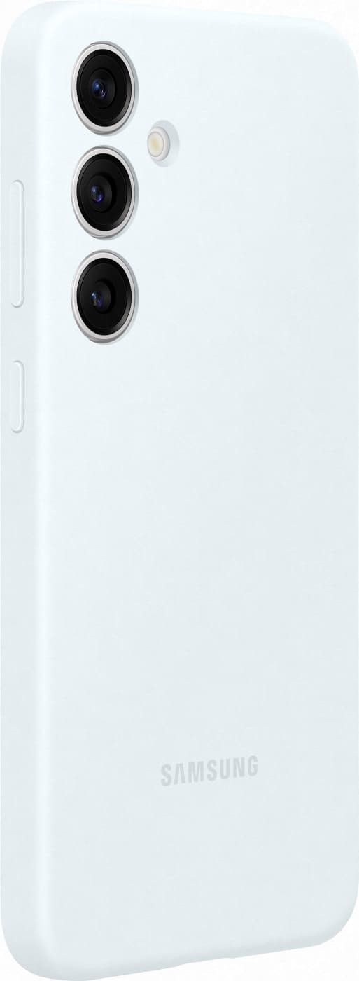 Samsung Galaxy S24+ silikonfodral, vit