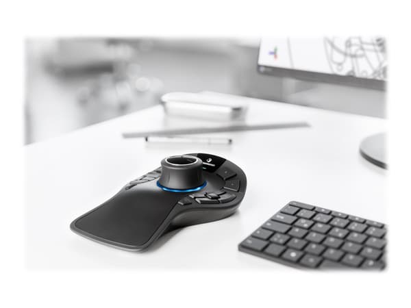 3Dconnexion SpaceMouse Pro Wireless Trådløs Sort