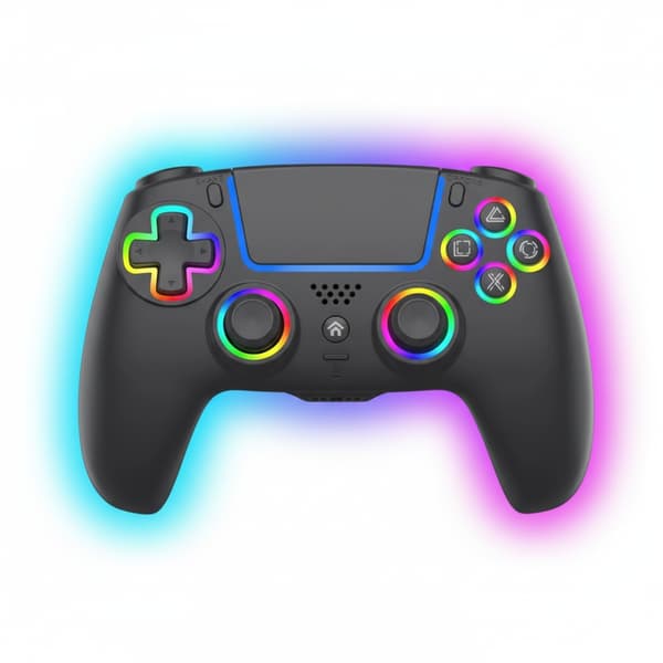 Deep Explorer Trådlös RGB Pro-kontroll – PS5 (svart)
