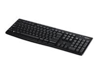 Logitech K270 Keyboard RF Wireless QWERTY Svart