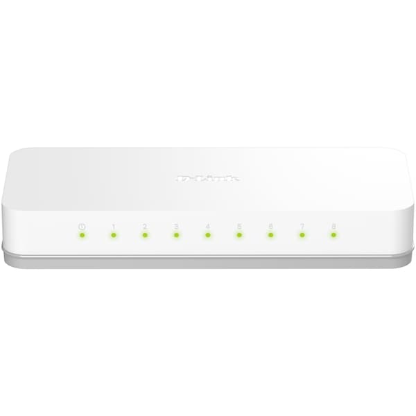 D-Link GO-SW-8E 8-Port Fast Ethernet Easy Desktop Switch
