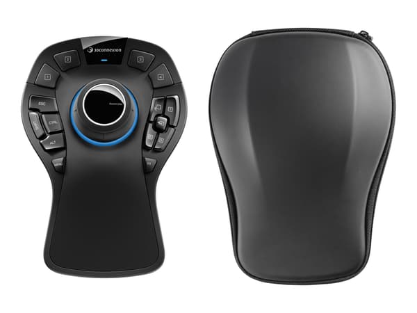 3Dconnexion SpaceMouse Pro Wireless Trådløs Sort