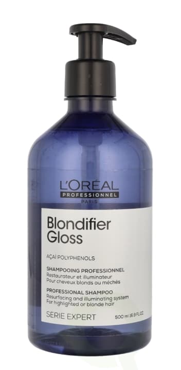 L'Oreal Serie Expert Blondifier Gloss Shampoo 500 ml